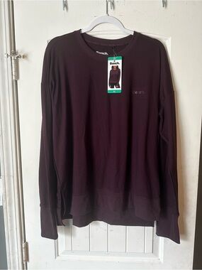 NWT Bench Urbanwear Purple Long Sleeve Pullover Sweatshirt XL